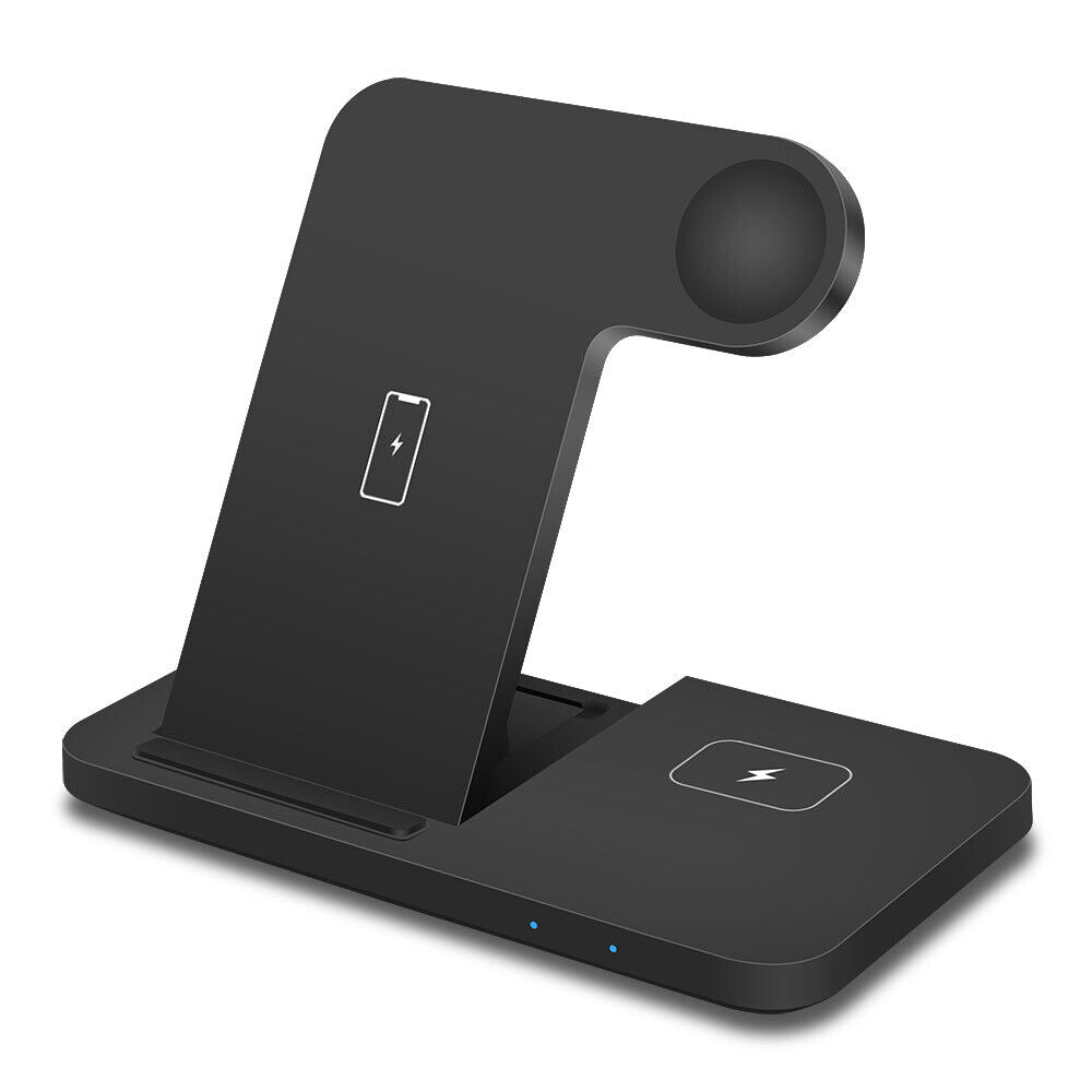 Wireless Charger Dock Charging Station 3 in 1 for Apple Watch Iphone 17 16 15 14