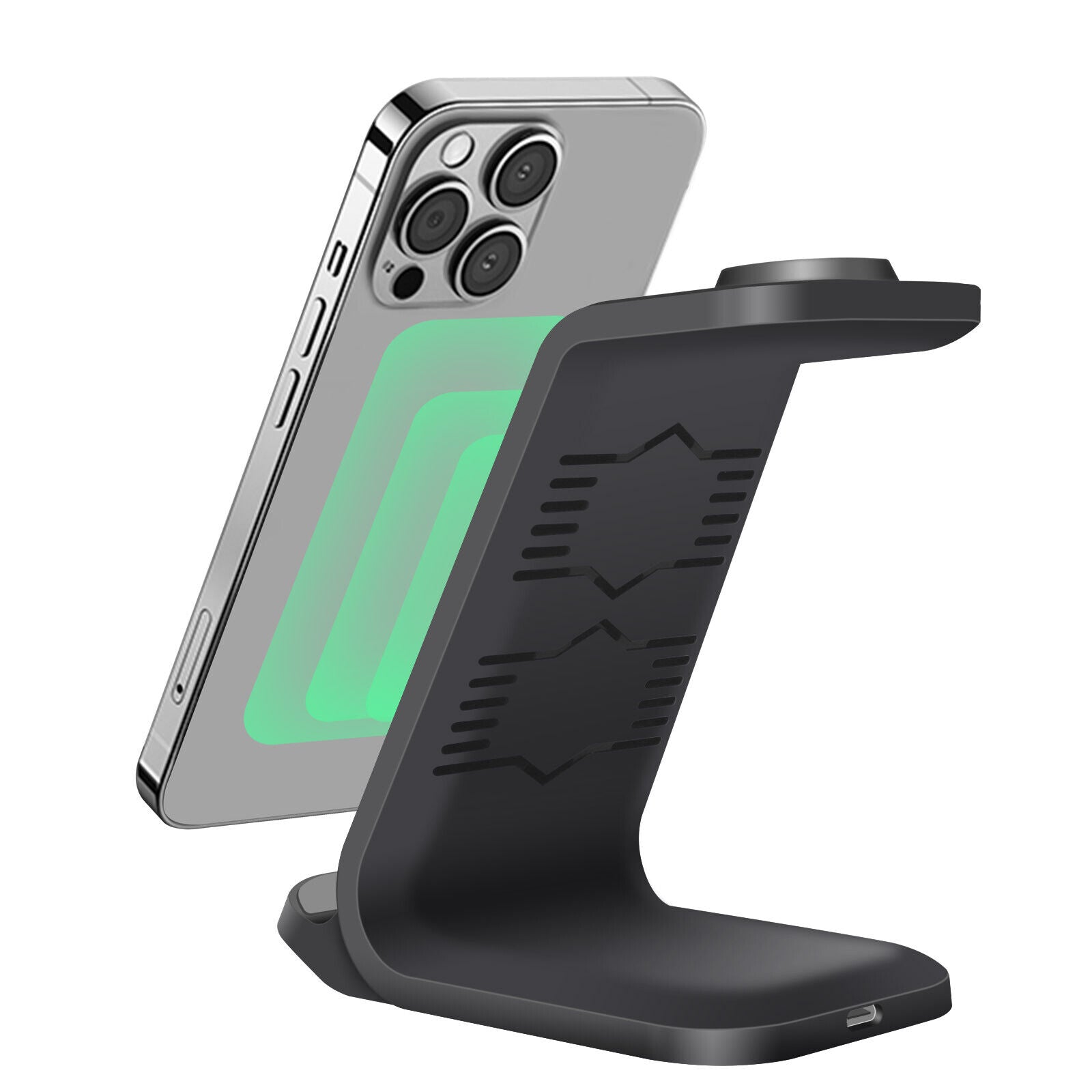 Wireless Charger Dock Charging Station 3 in 1 for Apple Watch Iphone 17 16 15 14